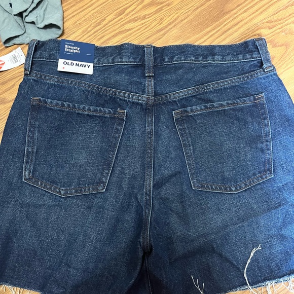 Cut off High rise Jean shorts - Picture 4 of 5
